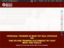 Tablet Screenshot of bodybybiju.com